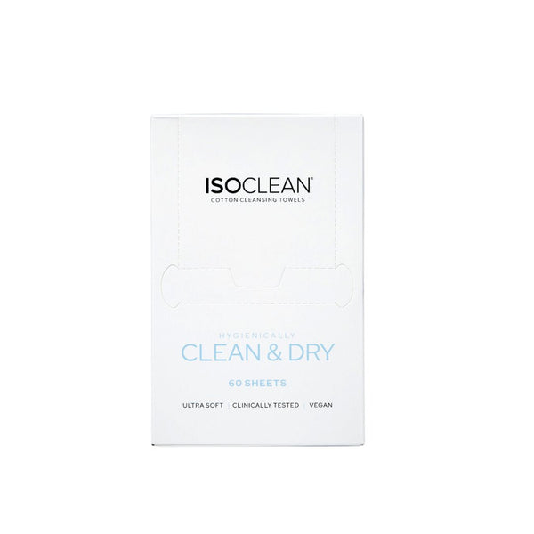 ISOCLEAN Cotton Cleansing Towels (Pack of 60) - iso-clean-uk
