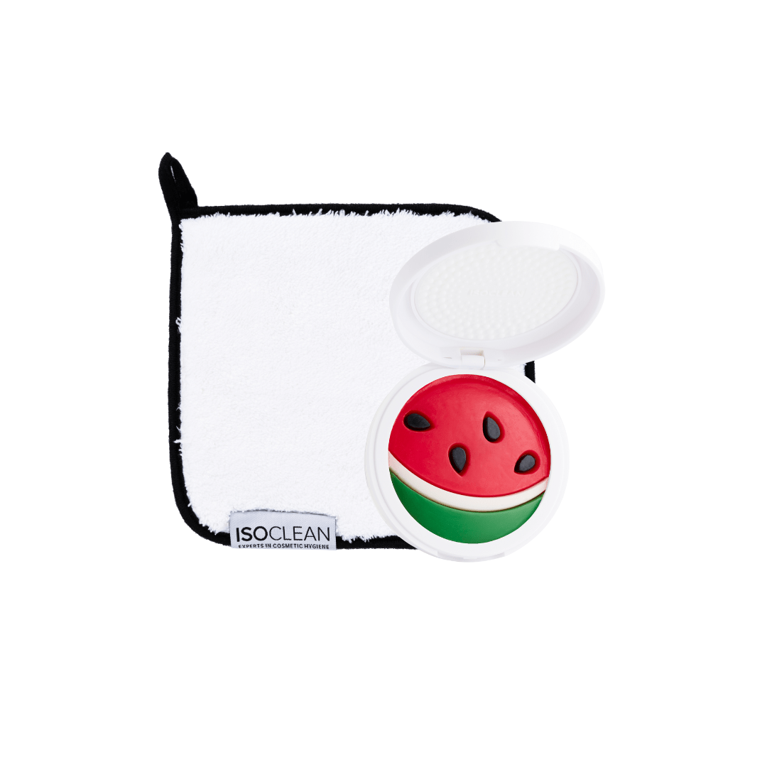 ISOCLEAN'S Scented makeup brush soap + mini microfibre towel Bundle - ISOCLEAN