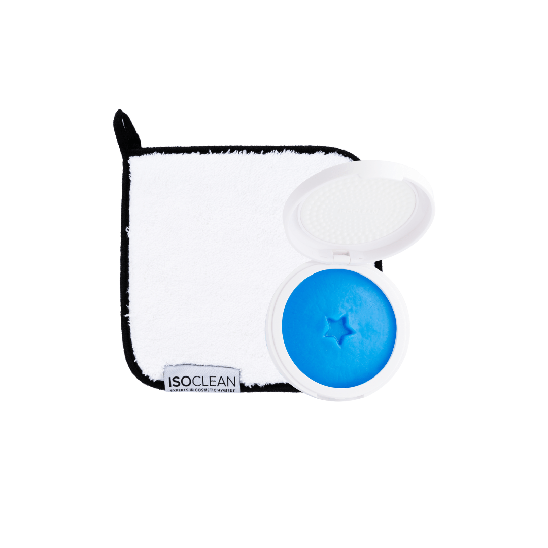 ISOCLEAN'S Scented makeup brush soap + mini microfibre towel Bundle - ISOCLEAN