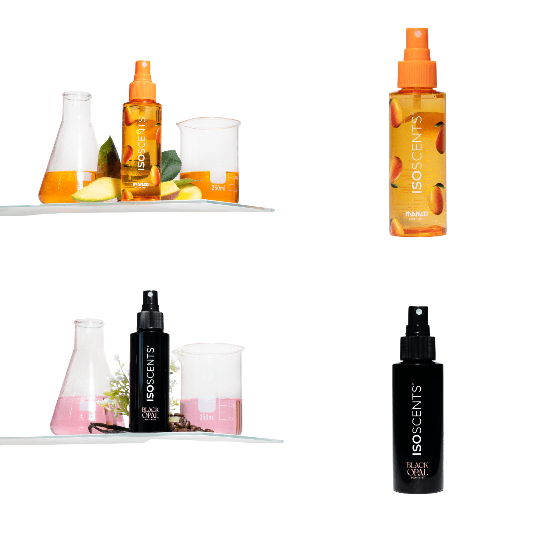 ISOSCENTS FULL RANGE - 10 X Fragrance Mist Spray Bottle 100ml - ISOCLEAN