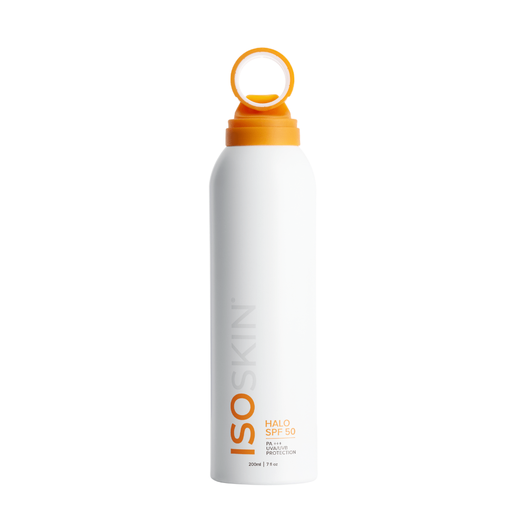 ISOSKIN Halo SPF 50 spray - PA+++ UVA/UBV Protection - ISOCLEAN