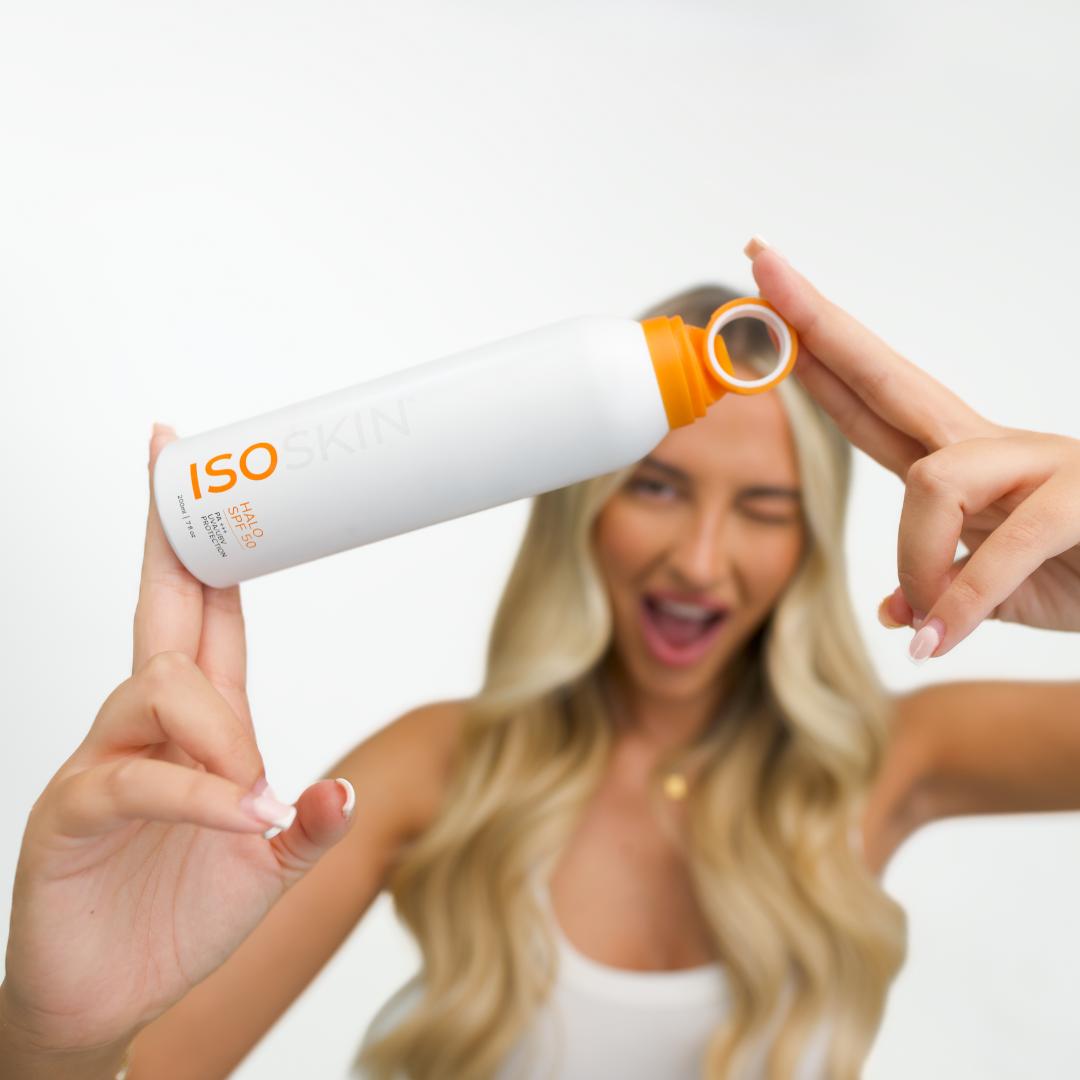 ISOSKIN's Daily Defense Duo - 100ml Hypochlorous & HALO SPF Spray - ISOCLEAN