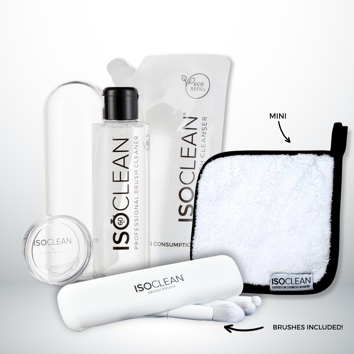 ISOCLEAN Makeup Brush Cleaner with Spray Top (110ml, 275ml, 525ml Bott –  iso-clean-uk