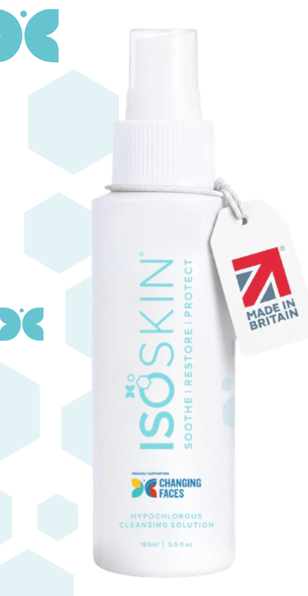 ISOSKIN Hypochlorous Cleansing Solution, Changing Faces edition