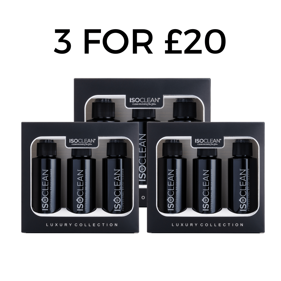 3 FOR £20 - Luxury Scented Brush cleaning trio - Isoclean