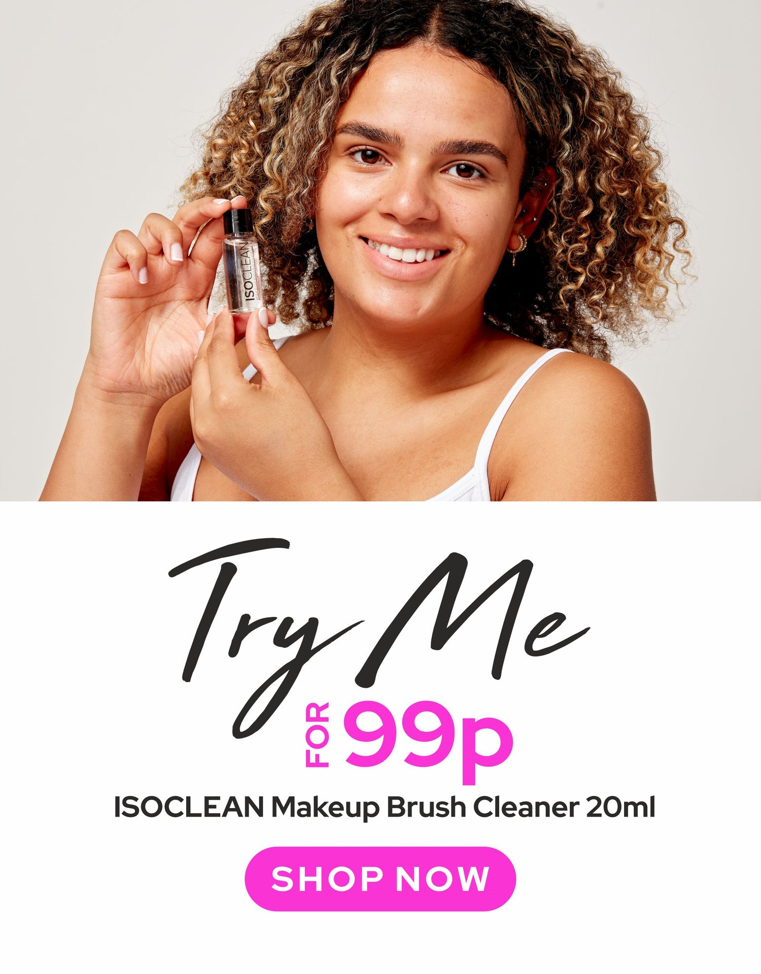 Try our makeup brush cleaner for £0.99p, with free UK delivery