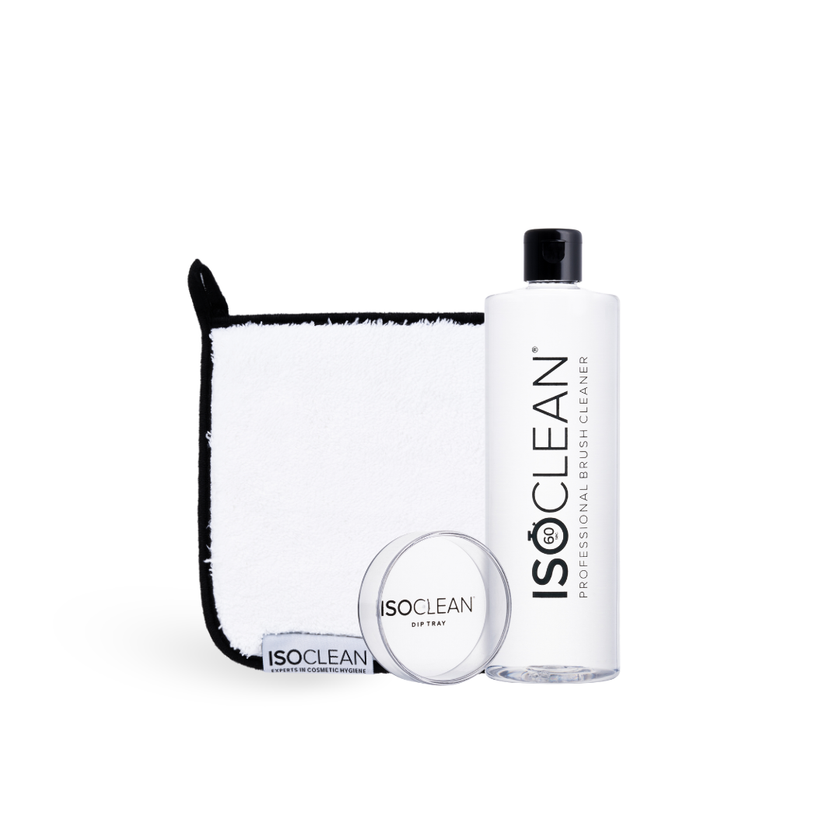 Easy Pour Brush Cleaner and Microfibre Towel