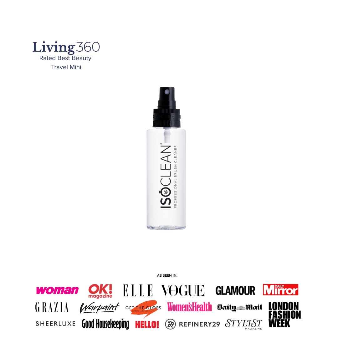 80ml Makeup brush cleaner spray top - ISOCLEAN