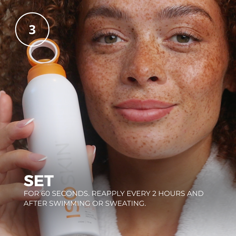 Pat skin dry