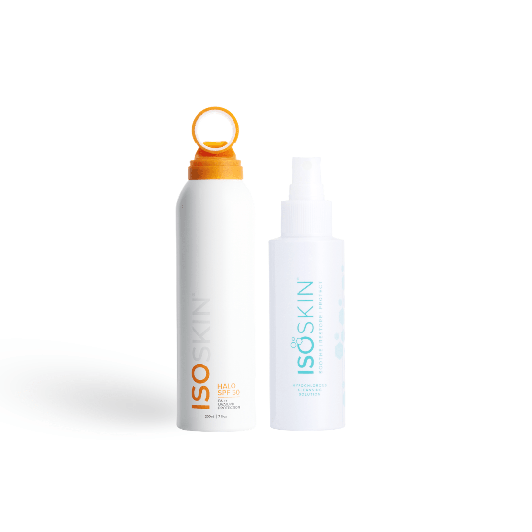 Daily Defense Duo - 100ml Hypochlorous & HALO SPF Spray - ISOCLEAN