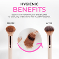 Easy Pour Brush Cleaner and Microfibre Towel - ISOCLEAN