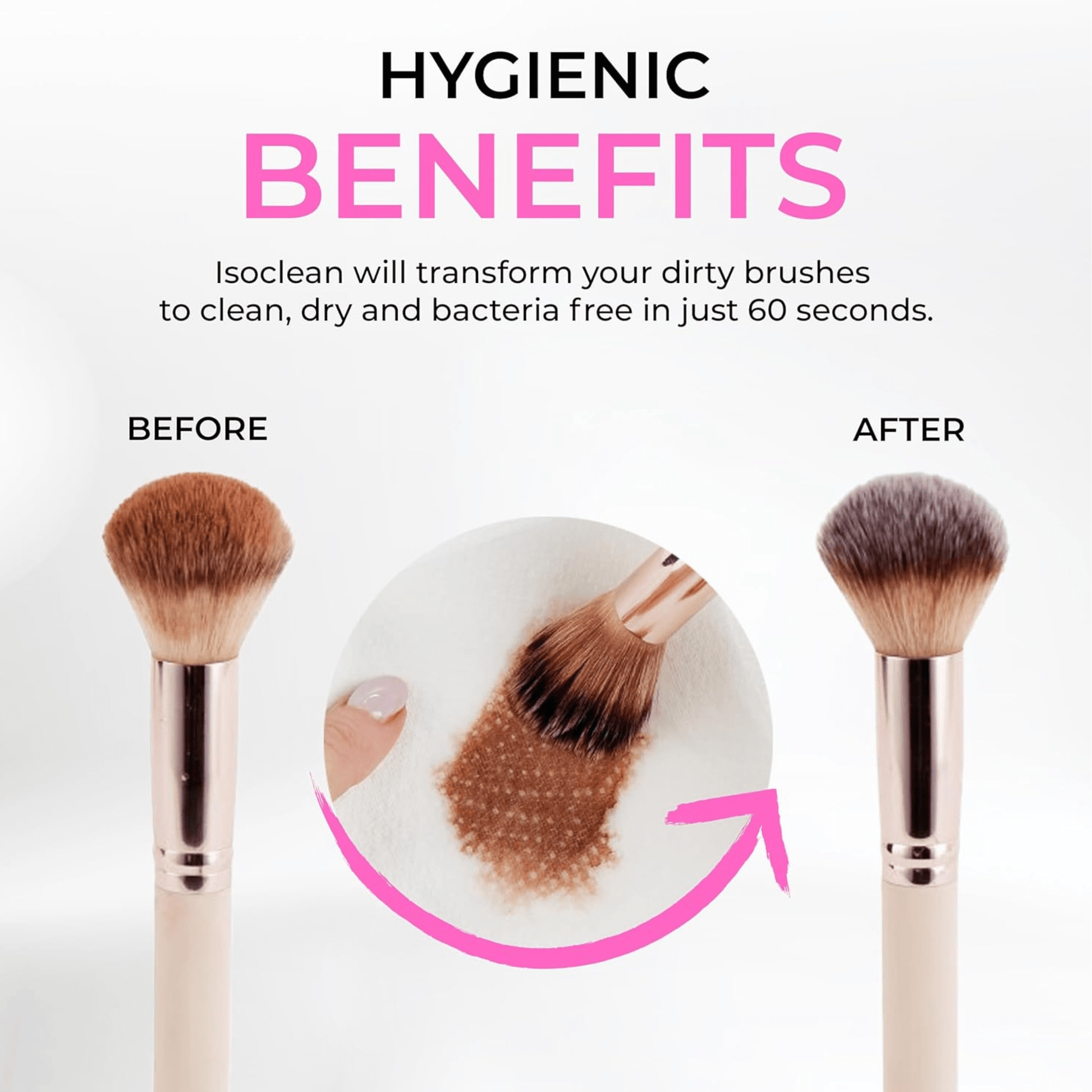 Easy Pour Brush Cleaner and Microfibre Towel - ISOCLEAN