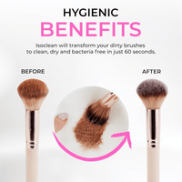 Easy Pour Brush Cleaner and Microfibre Towel - ISOCLEAN