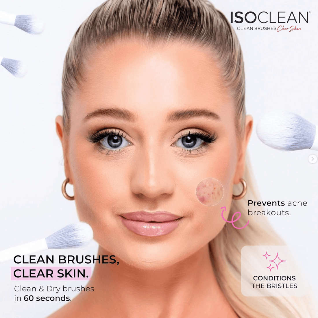 Easy Pour Brush Cleaner and Microfibre Towel - ISOCLEAN