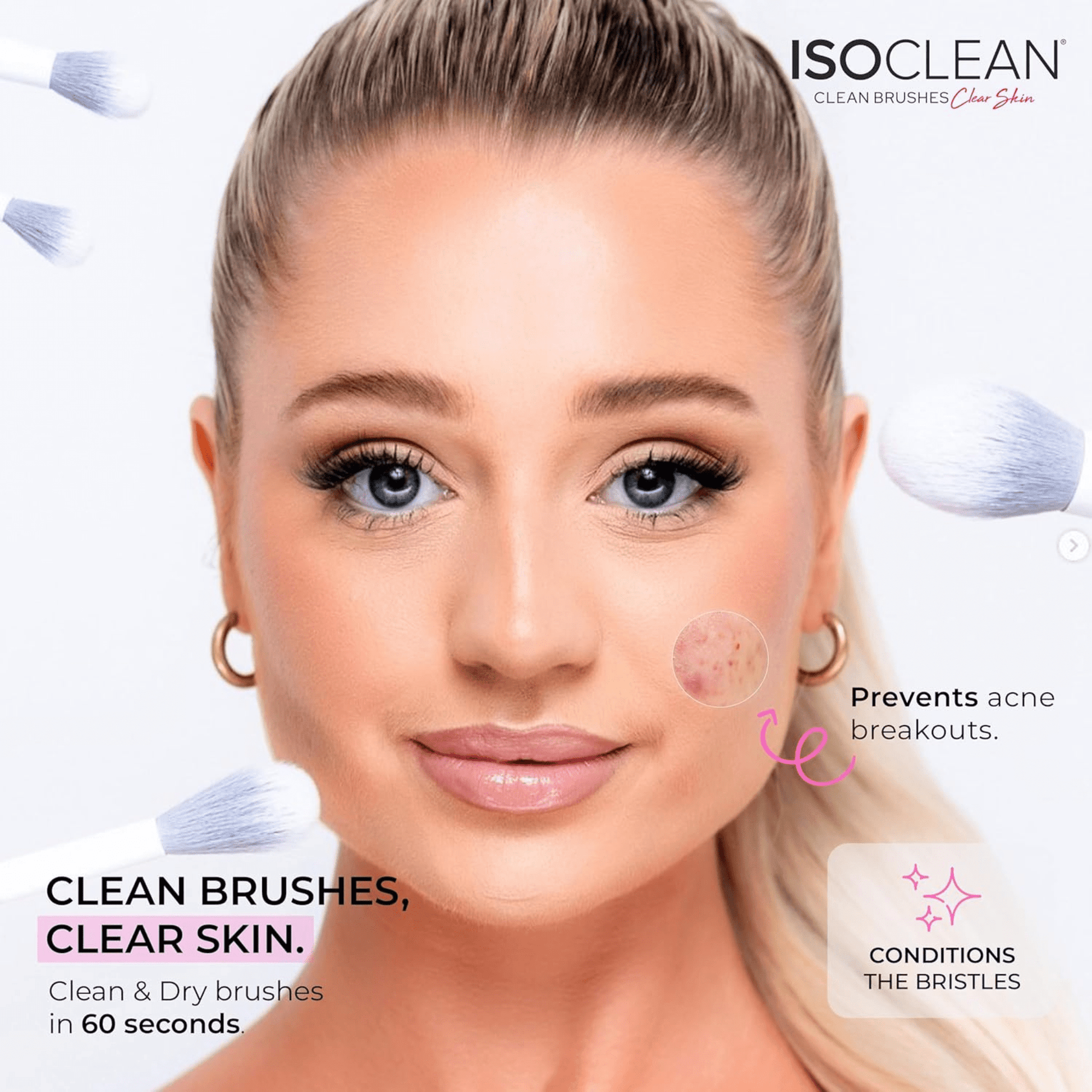 Easy Pour Brush Cleaner and Microfibre Towel - ISOCLEAN