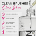 Easy Pour Brush Cleaner and Microfibre Towel - ISOCLEAN