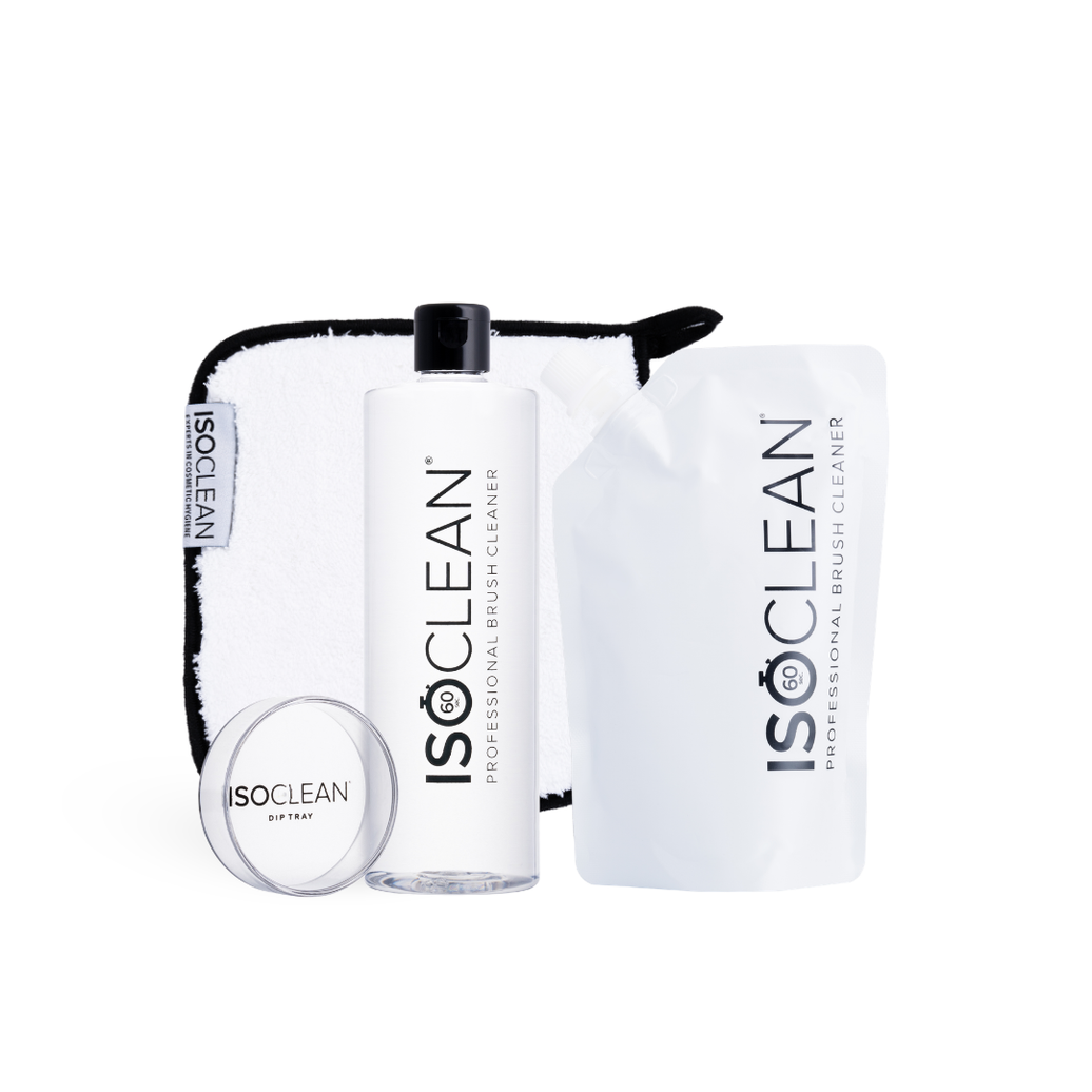 Easy Pour Brush Cleaner, Eco Refill and Microfibre Towel