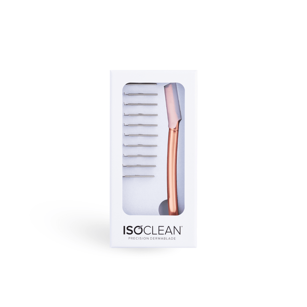 Facial Dermablade Razor With 10 Replacement Blades - ISOCLEAN