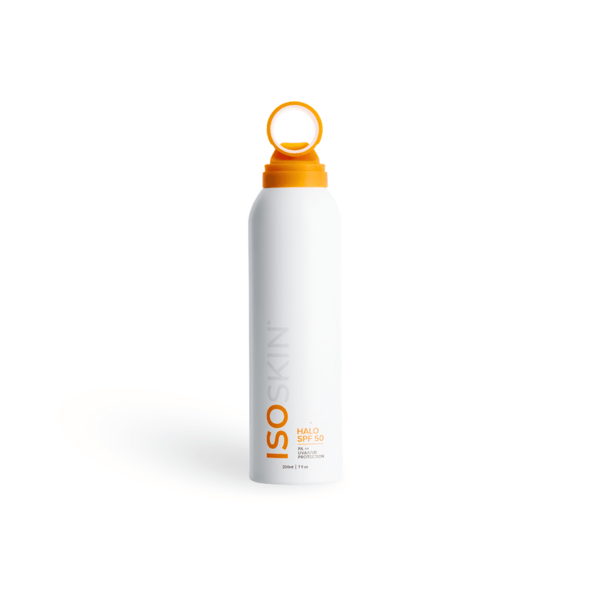 Halo SPF 50 spray - PA+++ UVA/UVB Protection - ISOCLEAN
