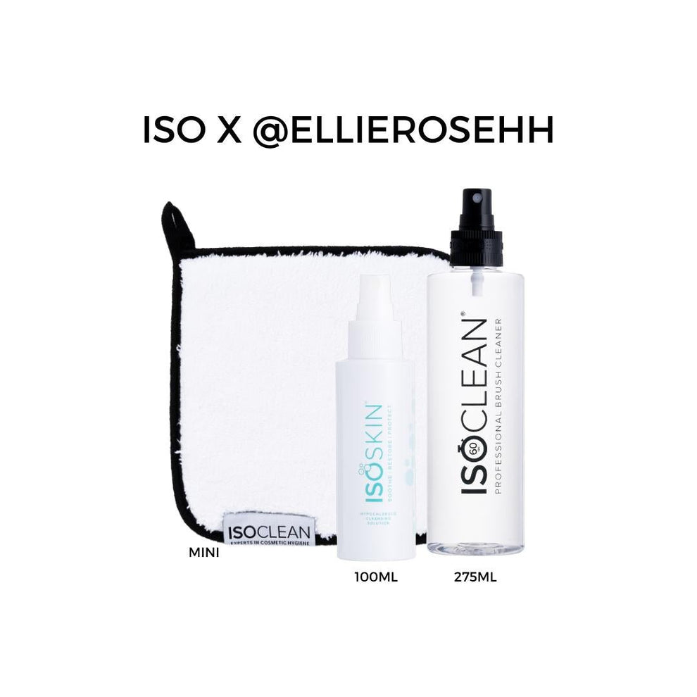 ISO x Ellierosehh Makeup Brush Cleaner & Hypochlorous Skin Spray Bundle ...