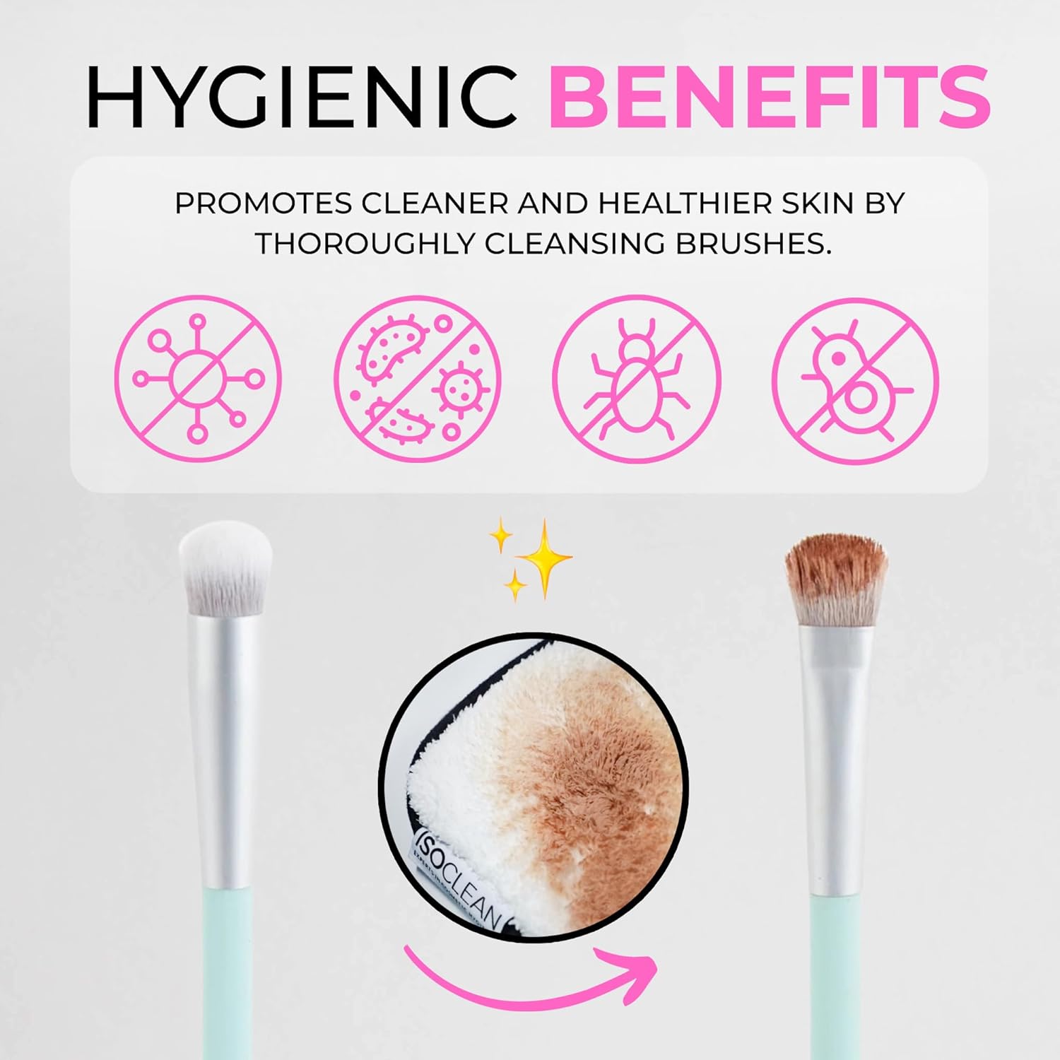 ISOCLEAN Spray Top Brush Cleaner and Microfibre Towel - ISOCLEAN