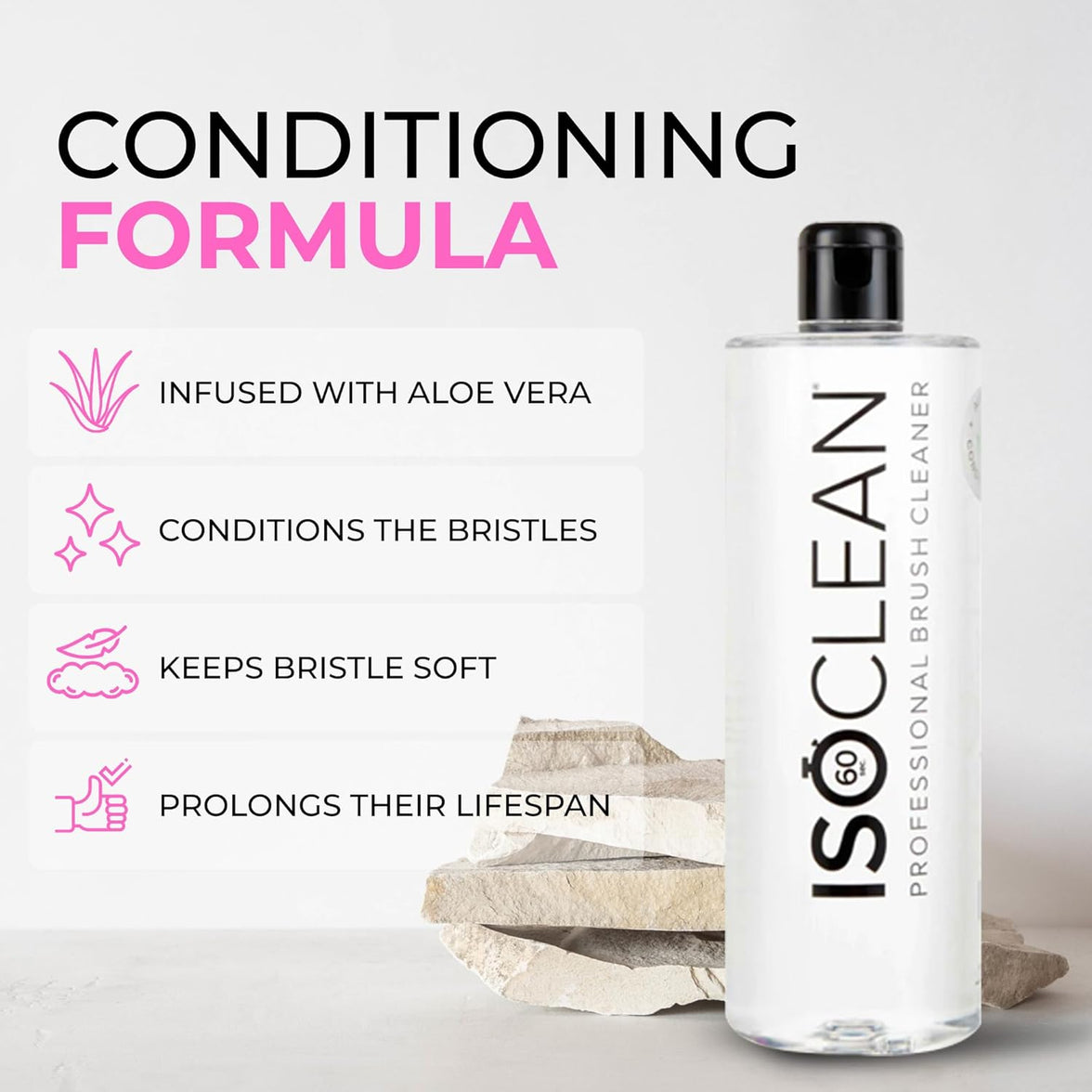 ISOCLEAN Spray Top Brush Cleaner and Microfibre Towel - ISOCLEAN