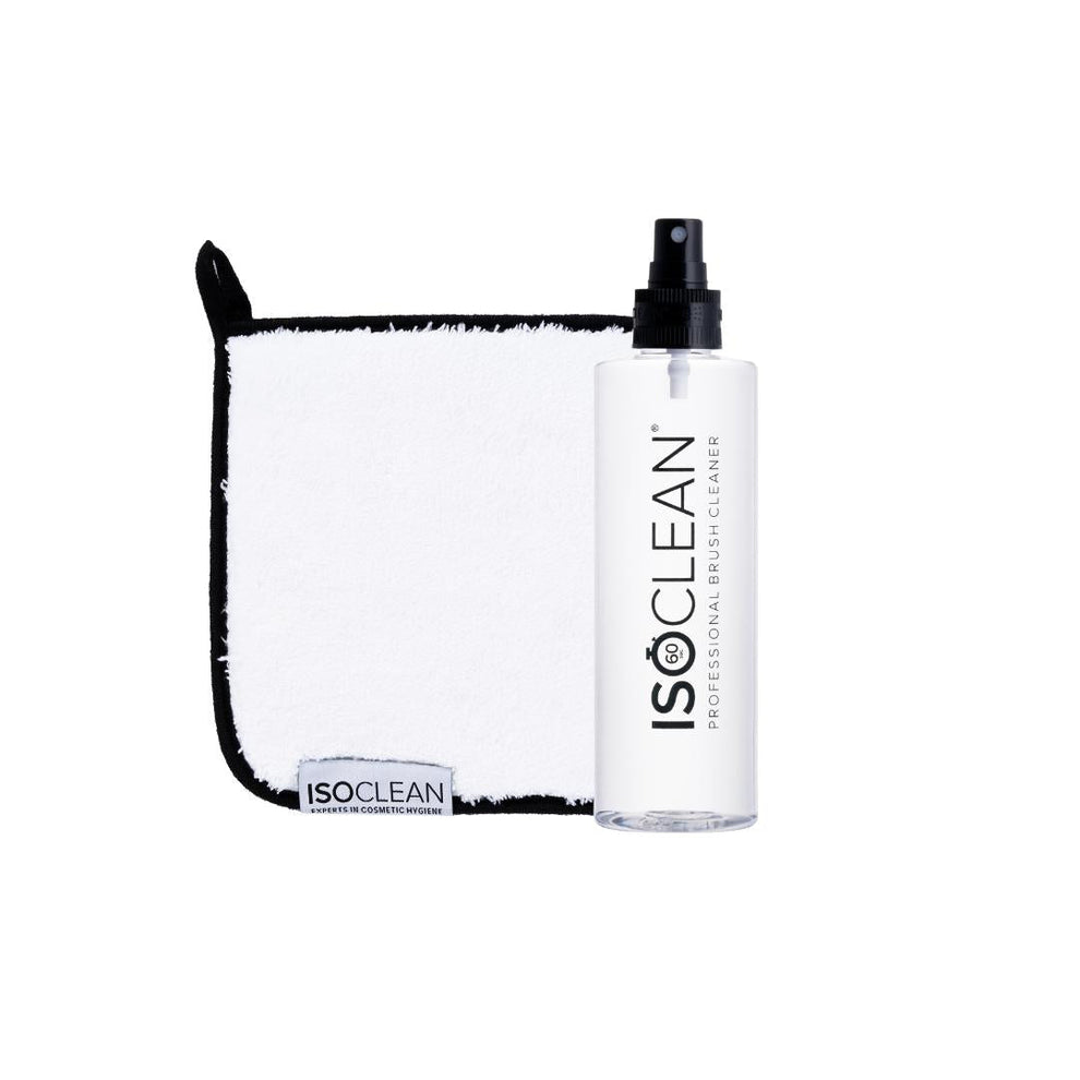 ISOCLEAN Spray Top Brush Cleaner and Microfibre Towel