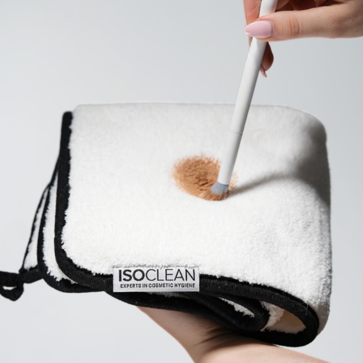 ISOCLEAN Spray Top Brush Cleaner and Mini Microfibre Towel - Isoclean