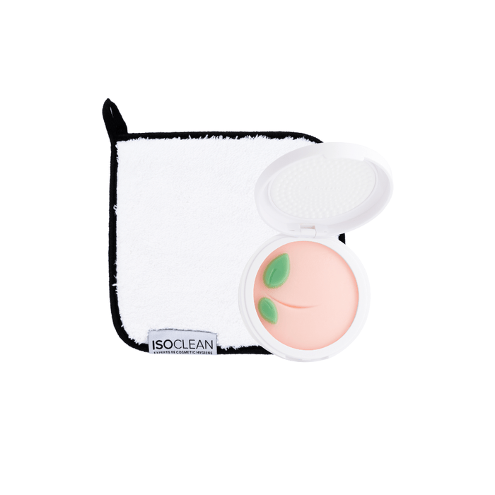 ISOCLEAN'S Scented makeup brush soap + mini microfibre towel Bundle - ISOCLEAN