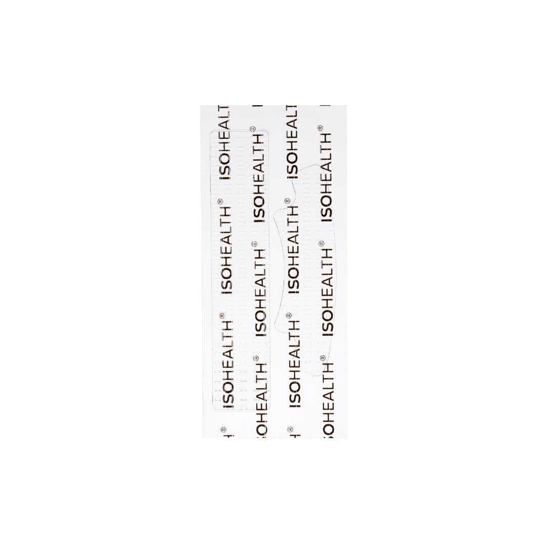 ISOHEALTH Teeth Whitening Strips (28 strips) Available In Clear Or Carbon - ISOCLEAN