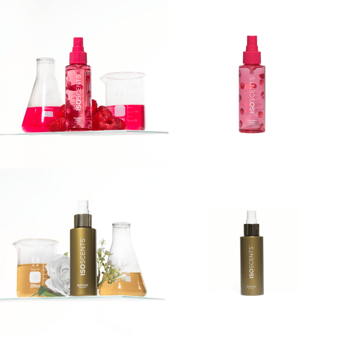 ISOSCENTS FULL RANGE - 10 X Fragrance Mist Spray Bottle 100ml - ISOCLEAN