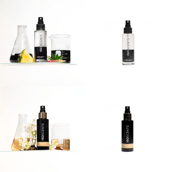 ISOSCENTS FULL RANGE - 10 X Fragrance Mist Spray Bottle 100ml - ISOCLEAN
