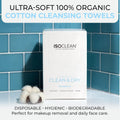 Isoskin Cotton Cleansing Towels - ISOCLEAN