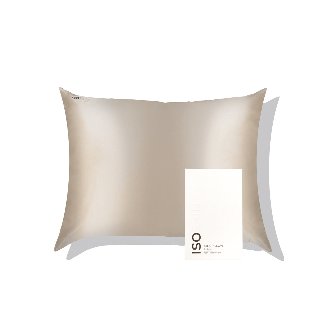ISOSKIN - Silk Pillow Case - 100% Mulberry Silk - ISOCLEAN