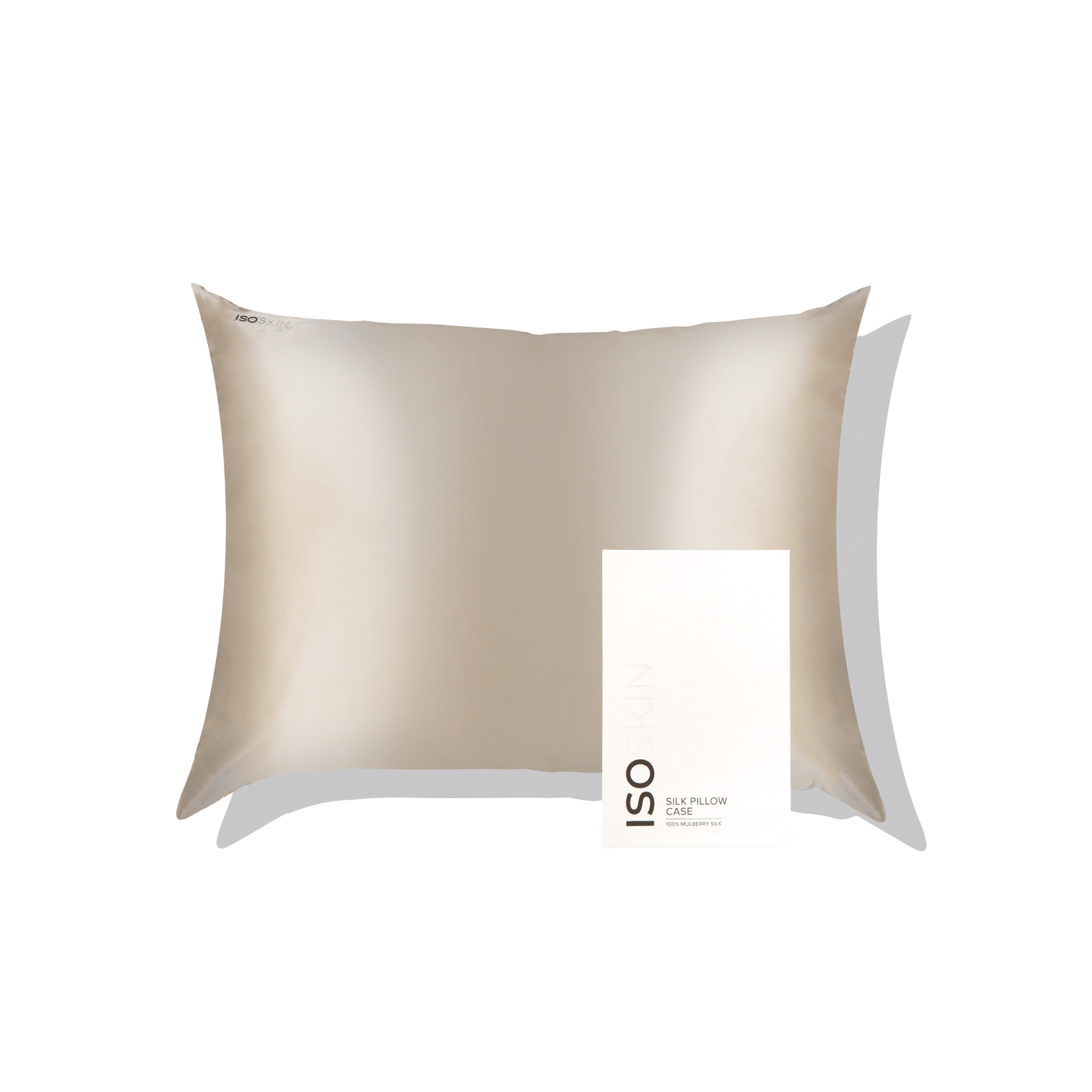 ISOSKIN - Silk Pillow Case - 100% Mulberry Silk - ISOCLEAN