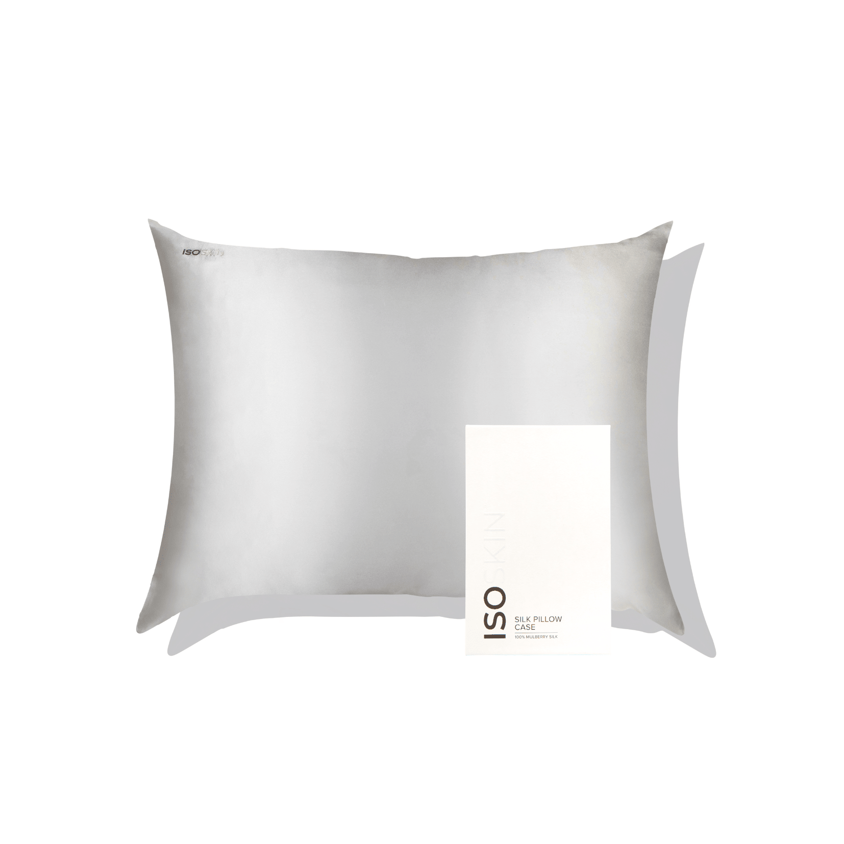 ISOSKIN - Silk Pillow Case - 100% Mulberry Silk - ISOCLEAN