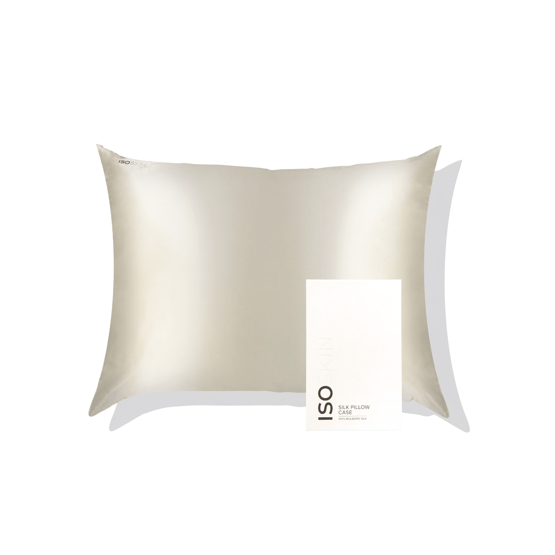 ISOSKIN - Silk Pillow Case - 100% Mulberry Silk - ISOCLEAN