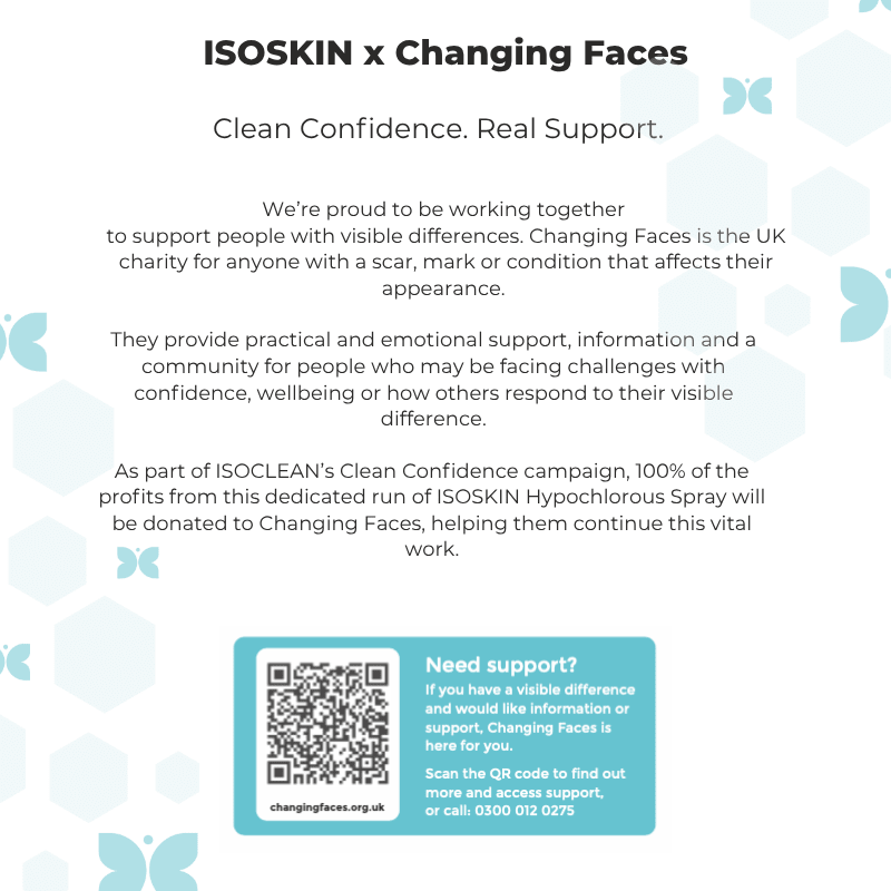ISOSKIN x Changing Faces Hypochlorous Spray 165ml - ISOCLEAN