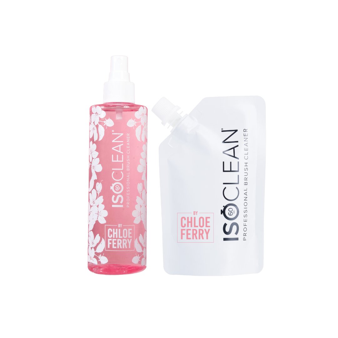 Limited Edition Bundle - ISOCLEAN x Chloe Ferry 275ML Scented Makeup Brush Cleaner & eco refill bundle - Isoclean