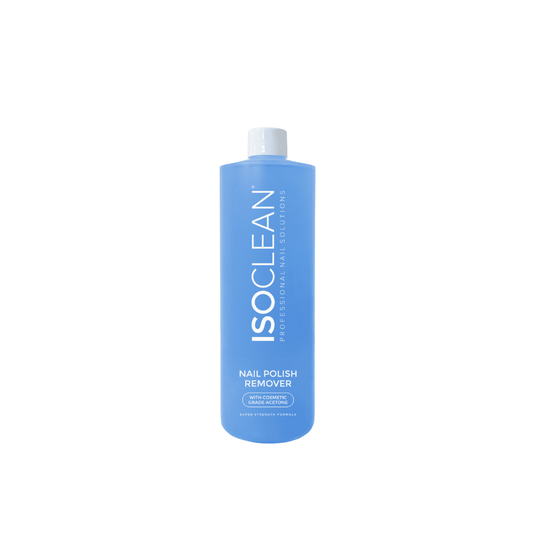 Nail Polish Remover - With Cosmetic Grade Acetone - Super strength formula - ISOCLEAN