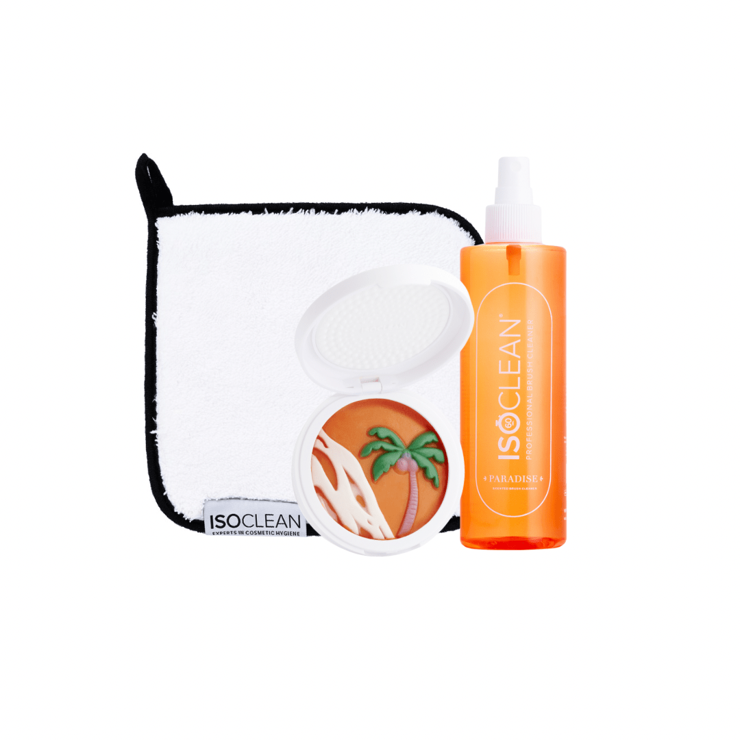 Paradise Double Cleanse makeup brush cleaning Bundle - ISOCLEAN