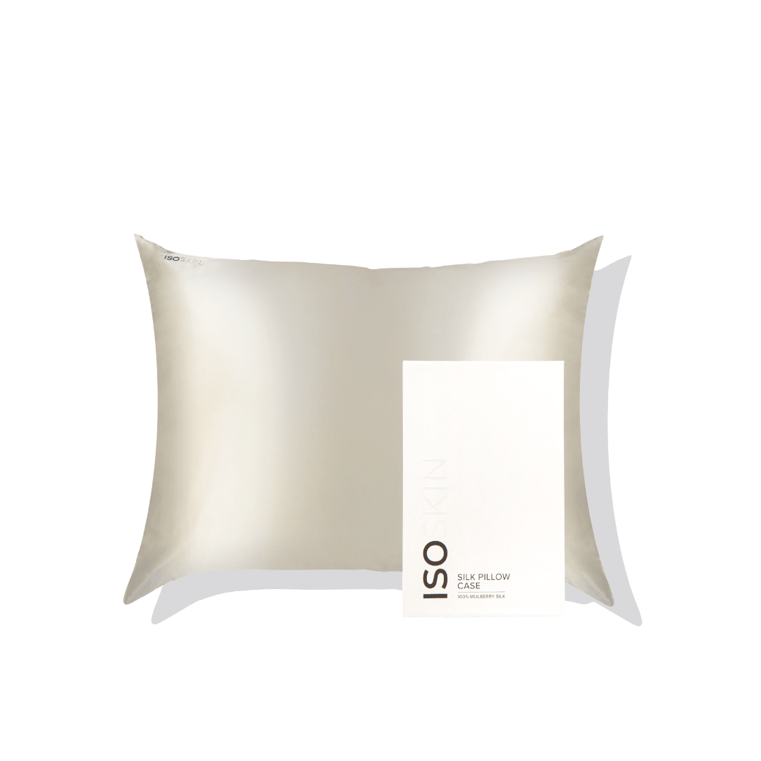 Silk Pillow Case - 100% Mulberry Silk - ISOCLEAN