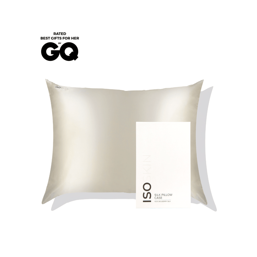 Silk Pillow Case - 100% Mulberry Silk - ISOCLEAN