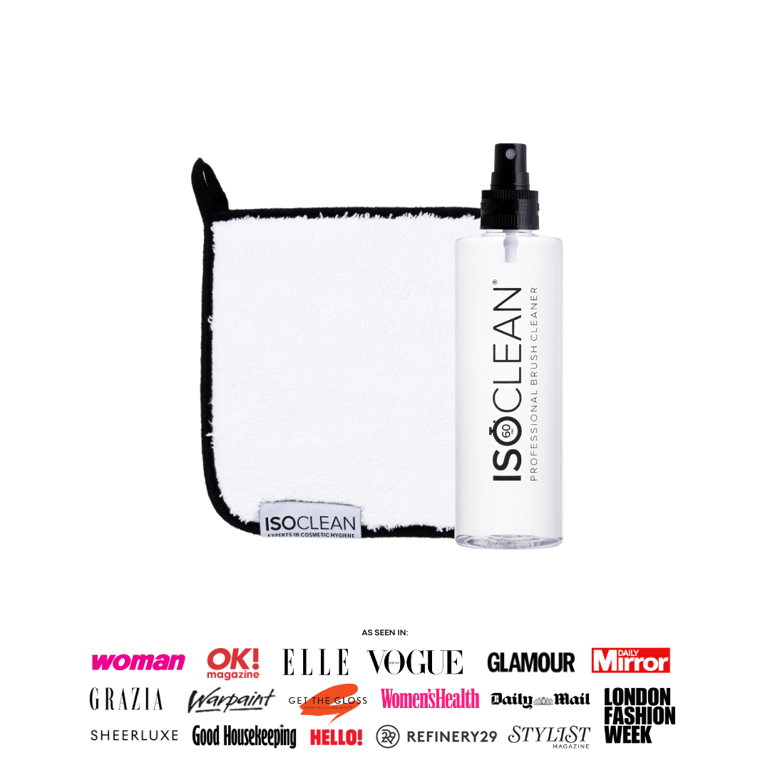 Spray Brush Cleaner and Microfibre Towel - ISOCLEAN