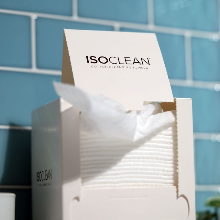 ISOCLEAN Face Makeup Remover Dry Wipe Disposable Towels, Ultra Soft ...