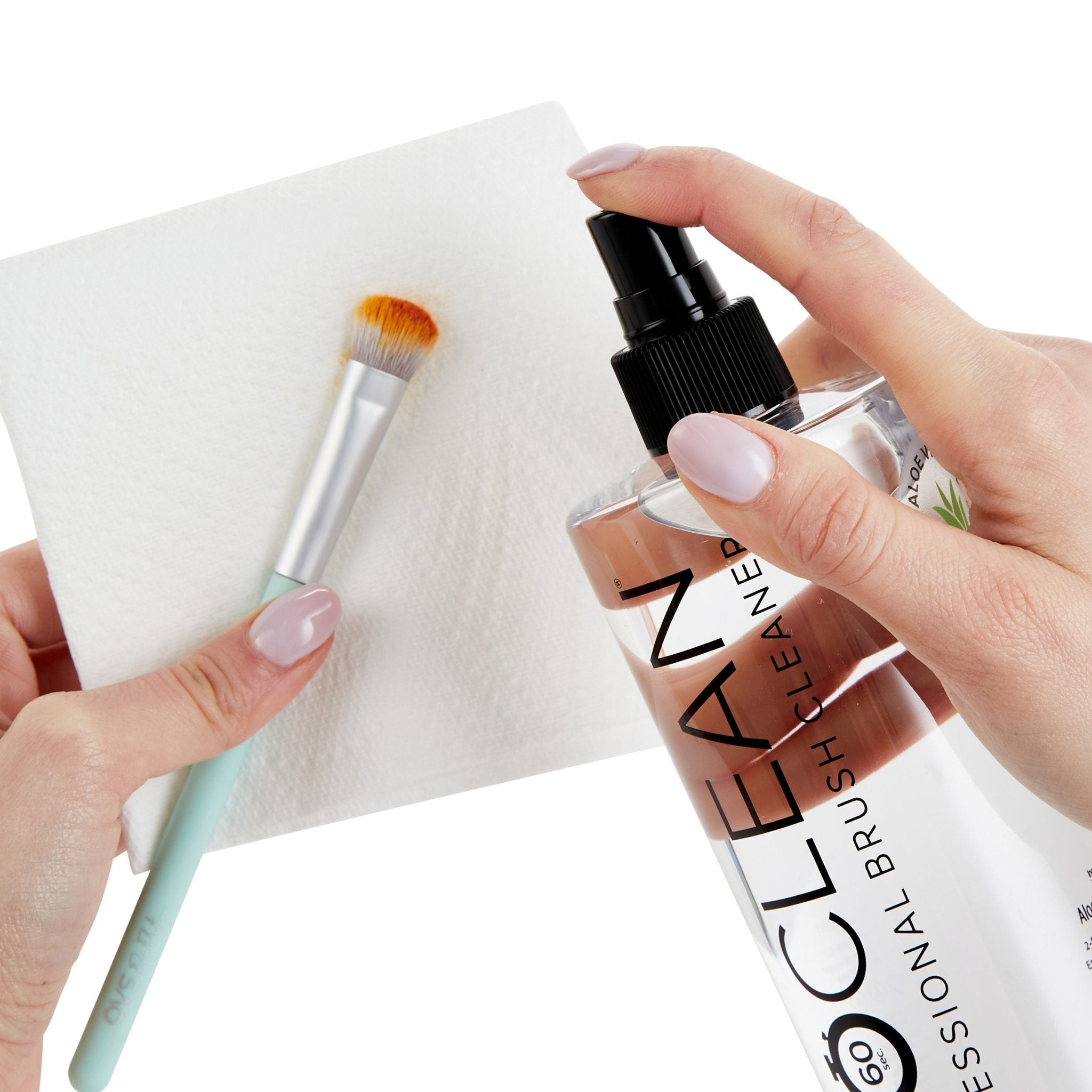 ISOCLEAN Makeup Brush Cleaner with Spray Top – iso-clean-uk