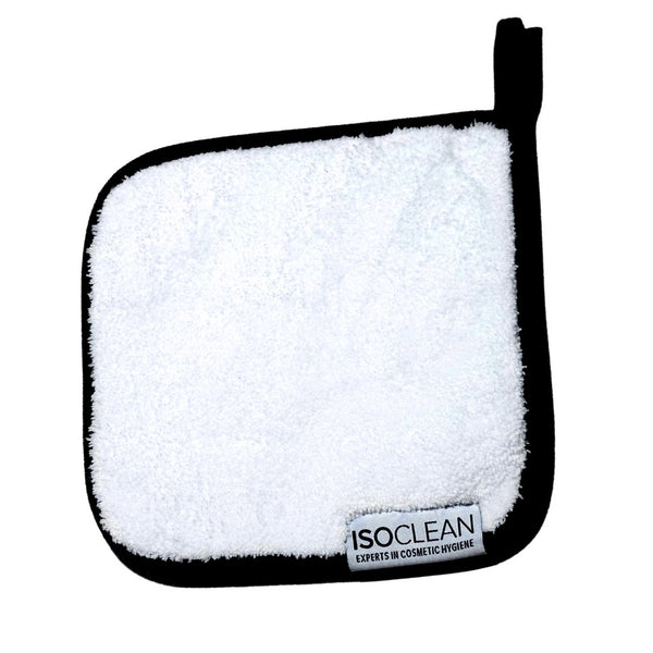 ISOCLEAN MINI Makeup Brush Microfibre Cleaning Cloth Towel - 1200GSM - Pack Of 1 - White - iso-clean-uk