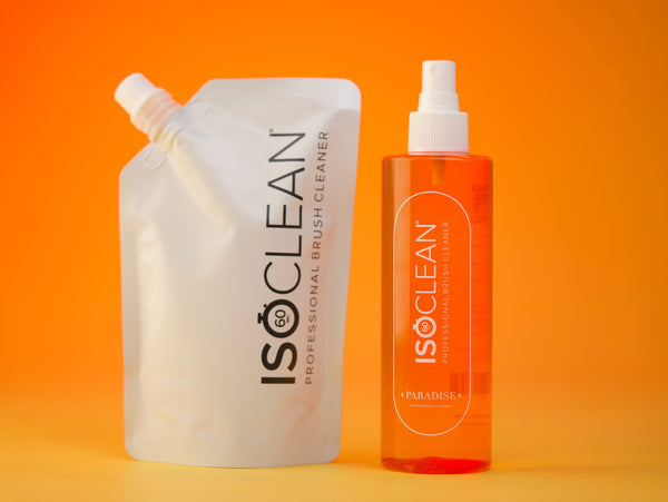 ISOCLEAN 'Paradise' Bundle - 275ml Scented Makeup Brush Cleaner + 275ml ...