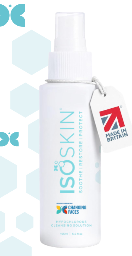 ISOSKIN Hypochlorous Cleansing Solution, Changing Faces edition